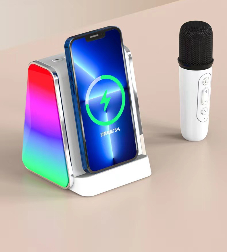 3in 1 Smart 15W Wireless Charger Speaker